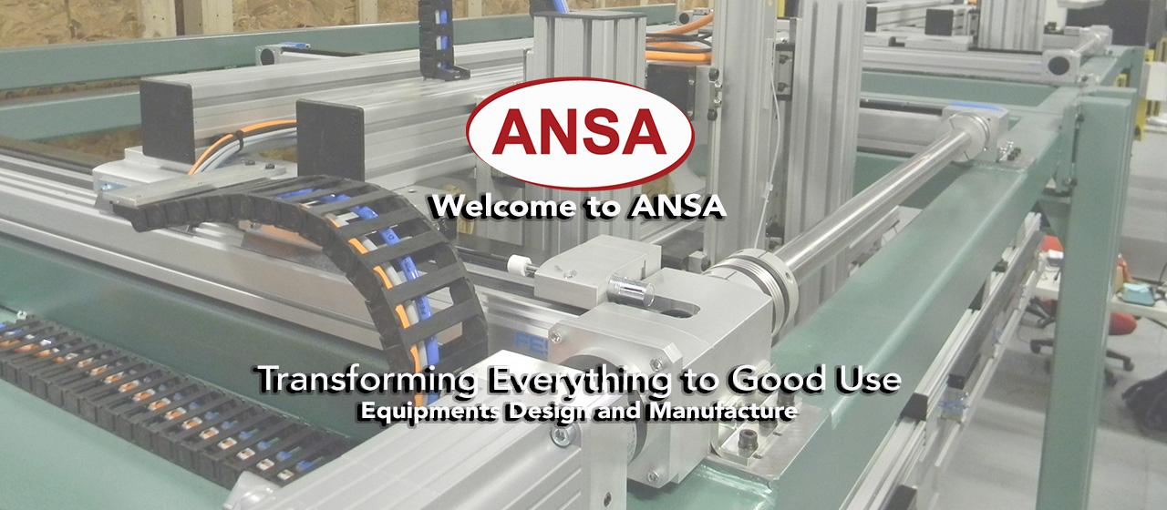 ANSA - Automation, Mechanical Design and Integration. Equipment Development.
